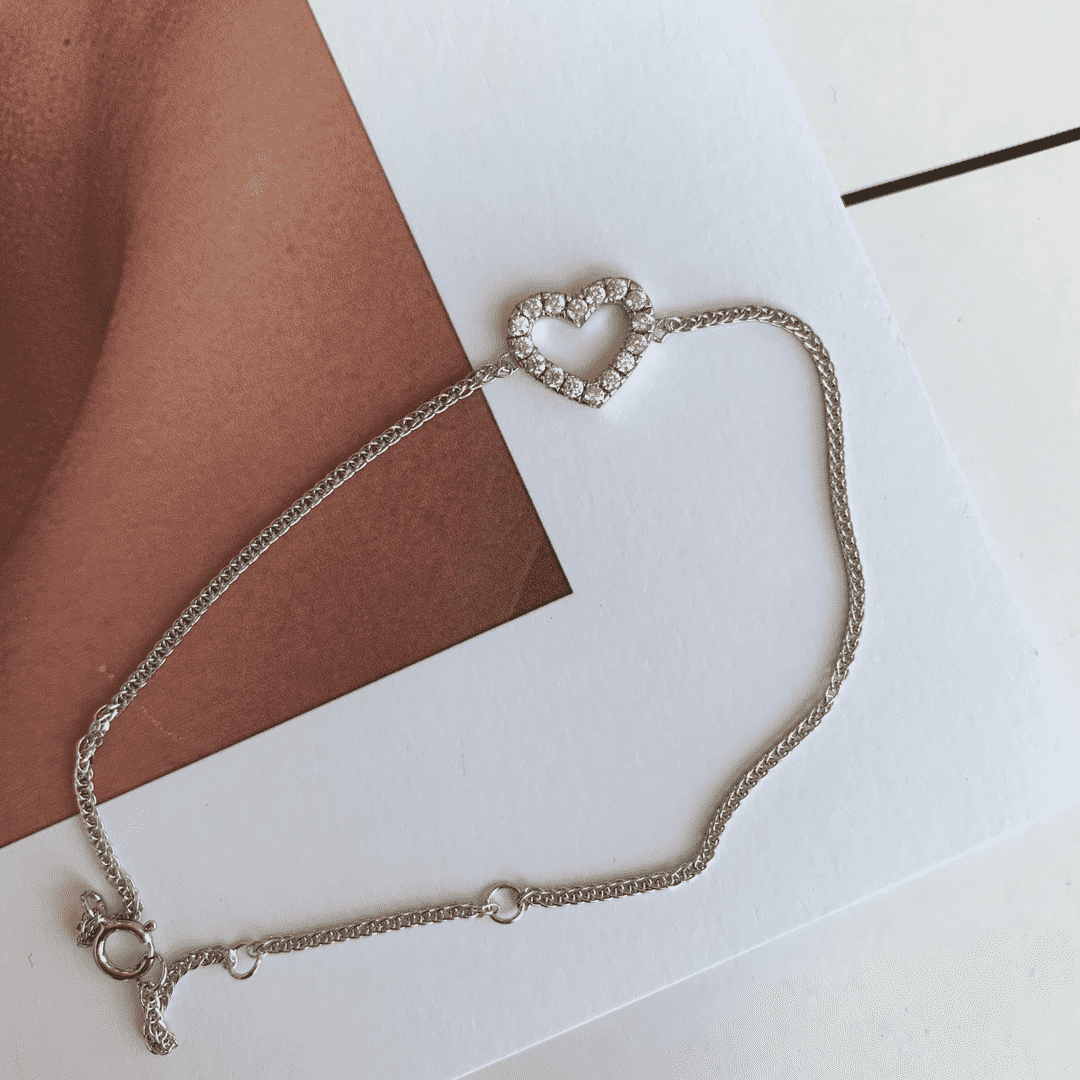 [kincade]Heart Shape Lover Bracelet