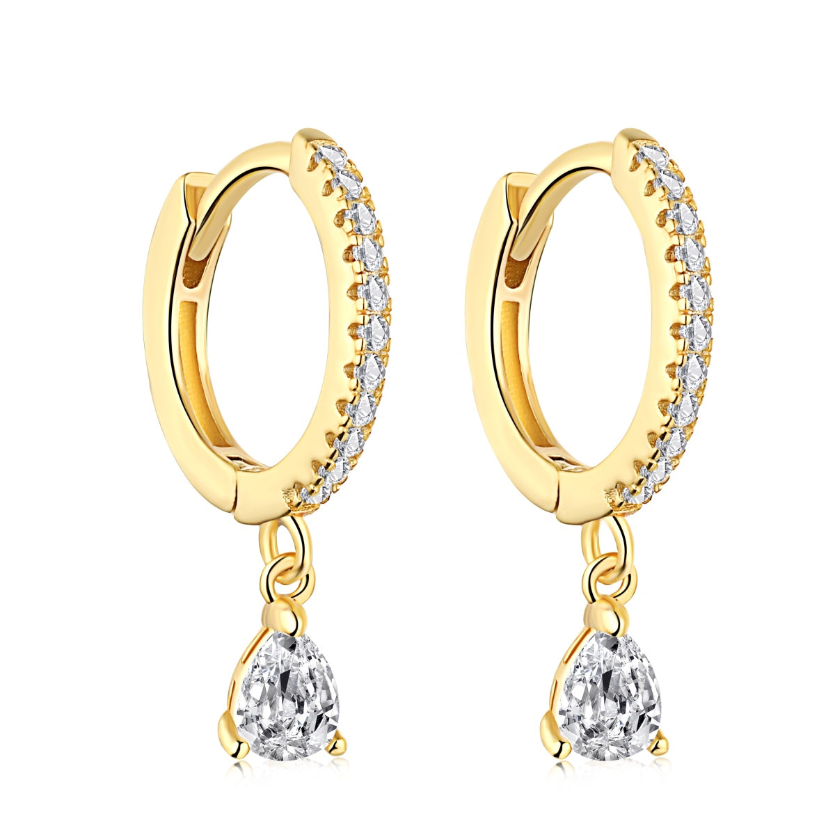 [kincade]Luxurious Geometric Drop Earrings