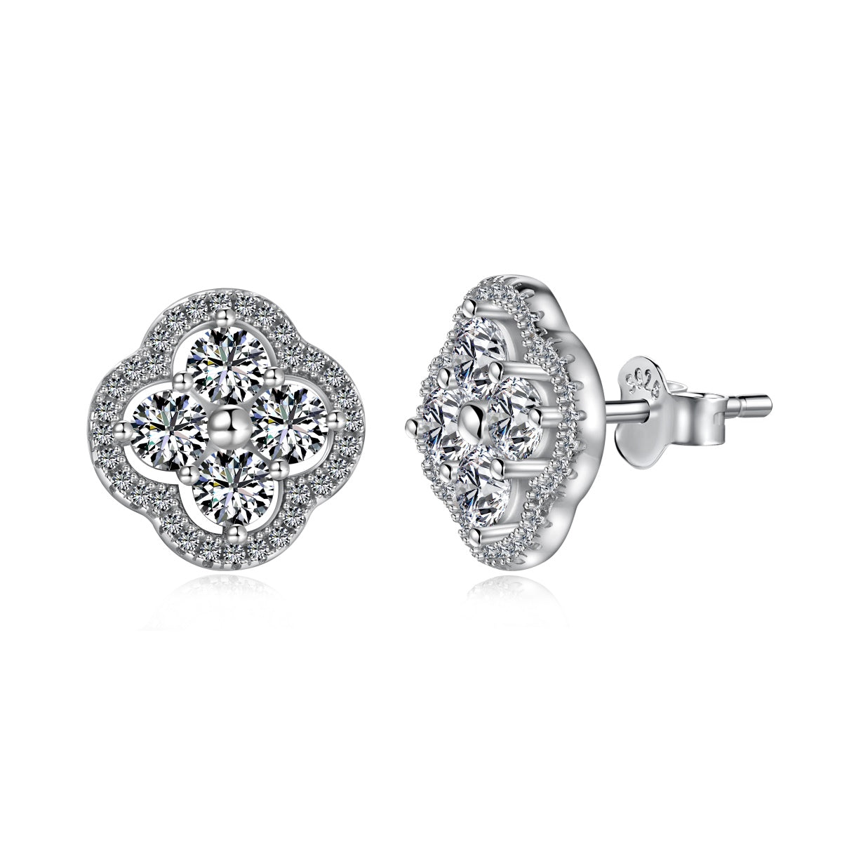 [kincade]Four-Leaf Clover Exquisite Earrings