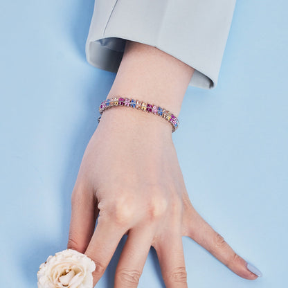 [kincade]Sparkling Exquisite Multi Cut Party Bracelet