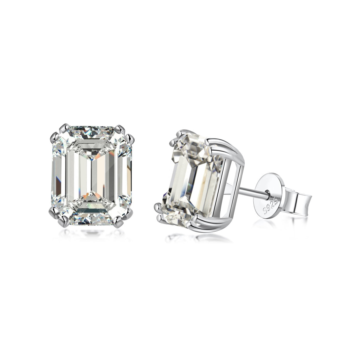 [kincade]Dazzling Square Shape Earrings