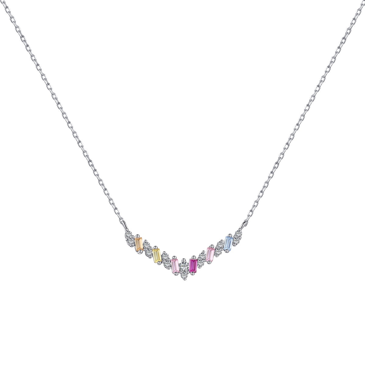 [kincade]Dazzling Rainbow Necklace