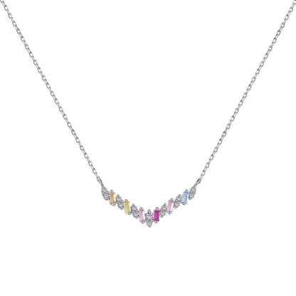 [kincade]Dazzling Rainbow Necklace