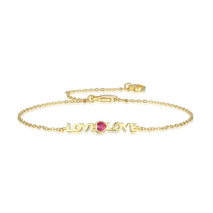 [kincade]Romantic Heart Shape Lover Bracelet