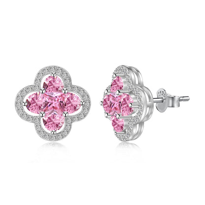 [kincade]Lucky Four-Leaf Clover Exquisite Earrings