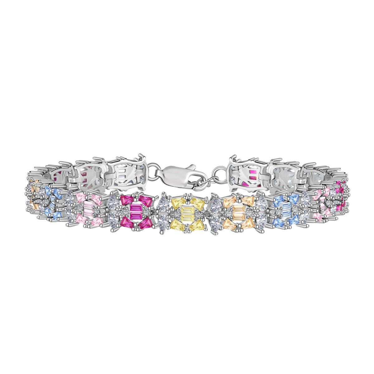 [kincade]Delicate Colorful Multi Cut Party Bracelet