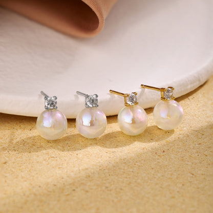 [kincade]Symphony Mermaid Pearl Earrings