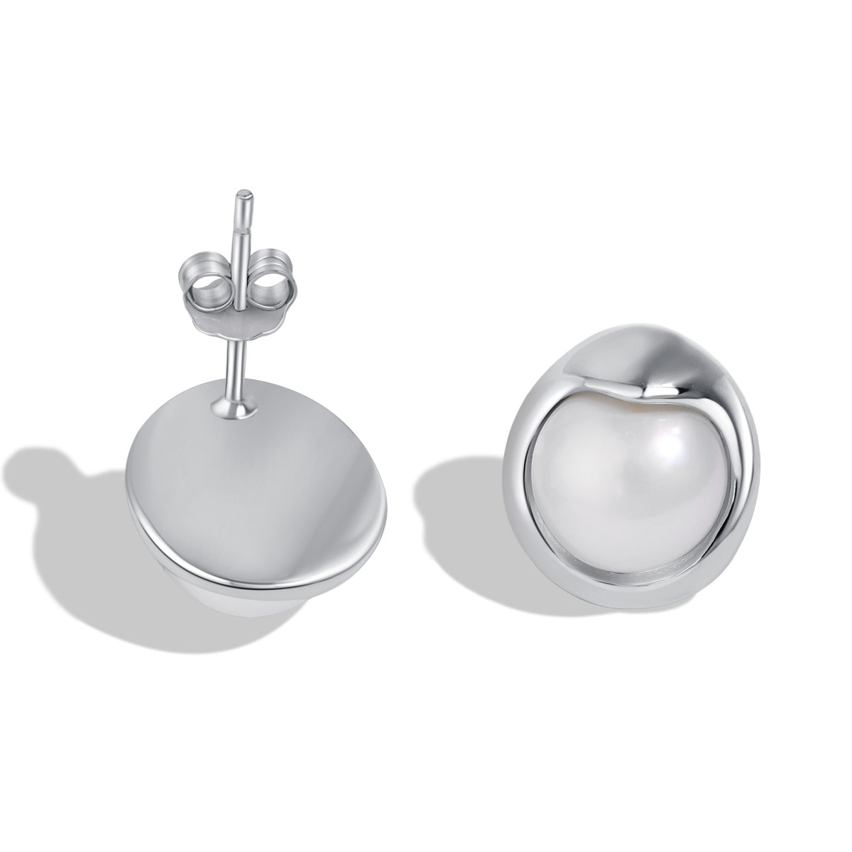 [kincade]Dainty Bread Pearl Earrings