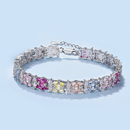 [kincade]Delicate Colorful Multi Cut Party Bracelet