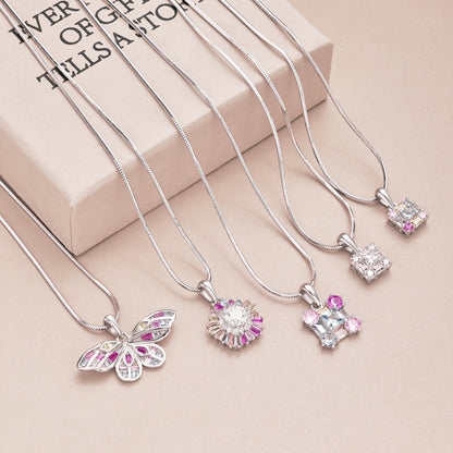 [kincade]Charming Flower Colorful Necklace