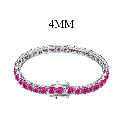 [kincade]Radiant Colorful Round Cut Party Bracelet