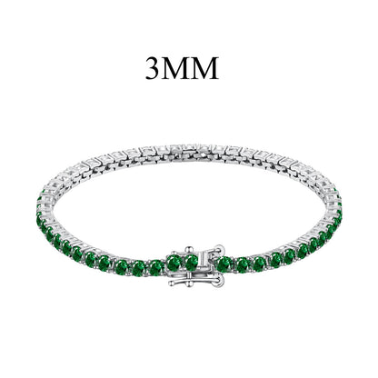 [kincade]Radiant Colorful Round Cut Party Bracelet