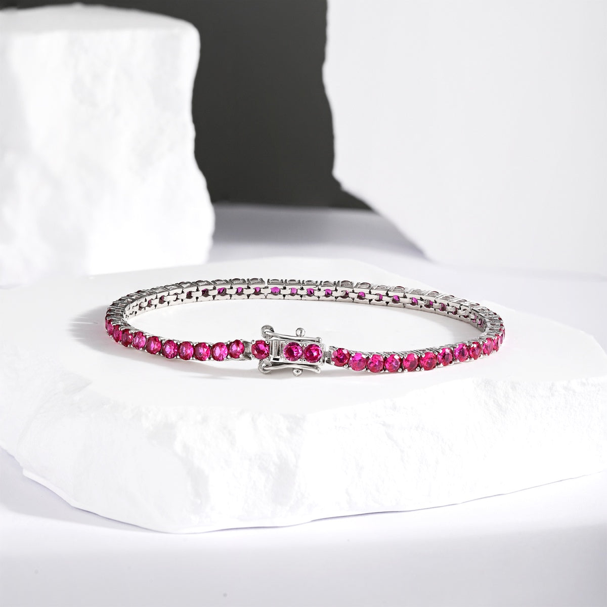 [kincade]Radiant Colorful Round Cut Party Bracelet