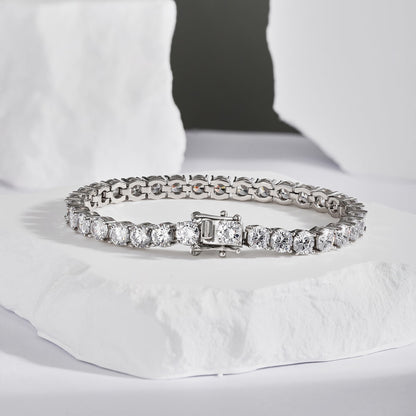 [kincade]Ornate Sparkling Round Cut Wedding Bracelet