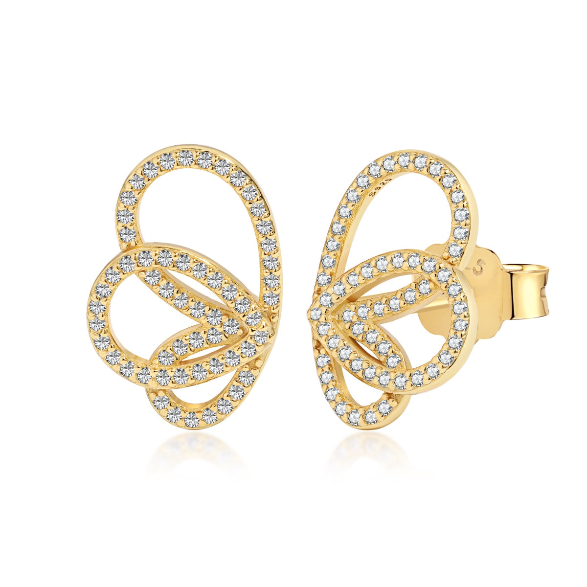 [kincade]Exquisite Butterfly Shape Earrings