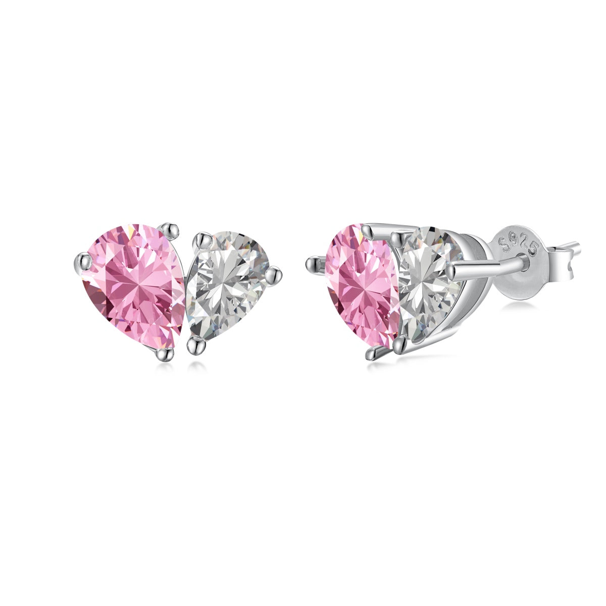 [kincade]Dazzling Elegant Heart Cut Lover Earrings