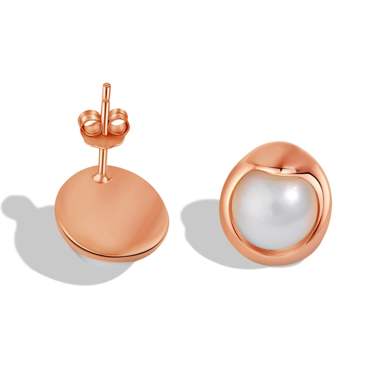 [kincade]Dainty Bread Pearl Earrings