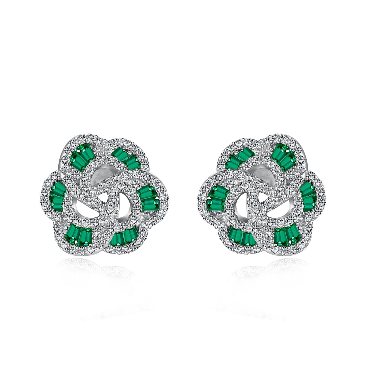 [kincade]Exquisite Flower Shape Daily Earrings