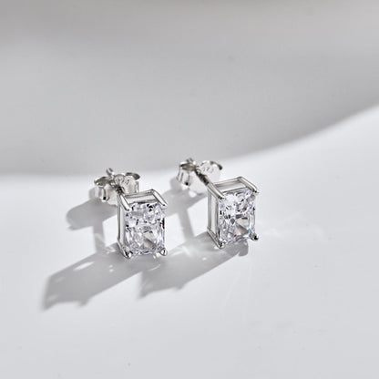 [kincade]Radiant Luxurious Princess Cut Daily Earrings