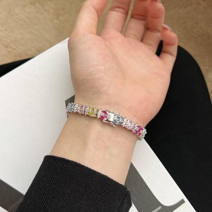 [kincade]Delicate Colorful Multi Cut Party Bracelet