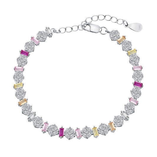 [kincade]Radiant Colorful Round Shape Daily Bracelet