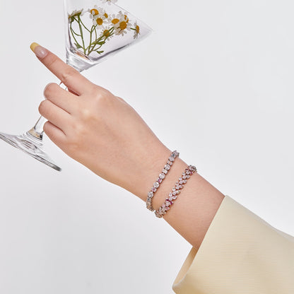 [kincade]Dainty Exquisite Flower Shape Daily Bracelet