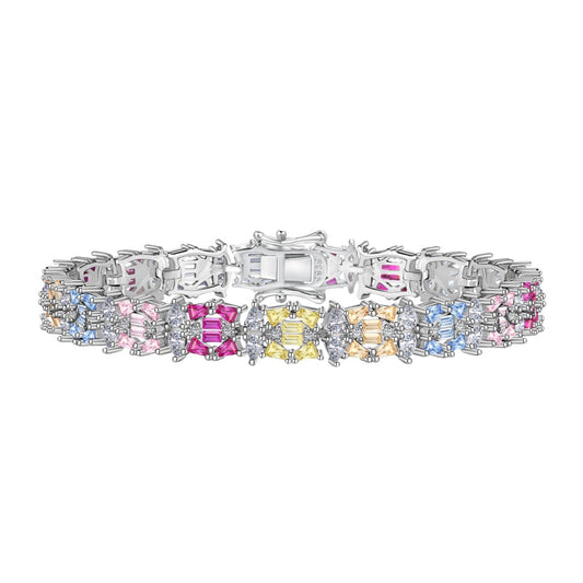 [kincade]Delicate Colorful Multi Cut Party Bracelet