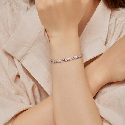 [kincade]Delicate Colorful Multi Cut Daily Bracelet