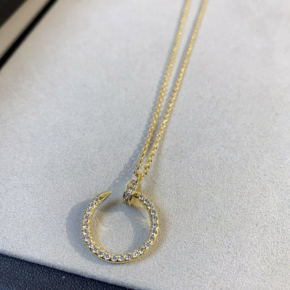 [kincade]JUSTE NECKLACE GOLD DIAMONDS