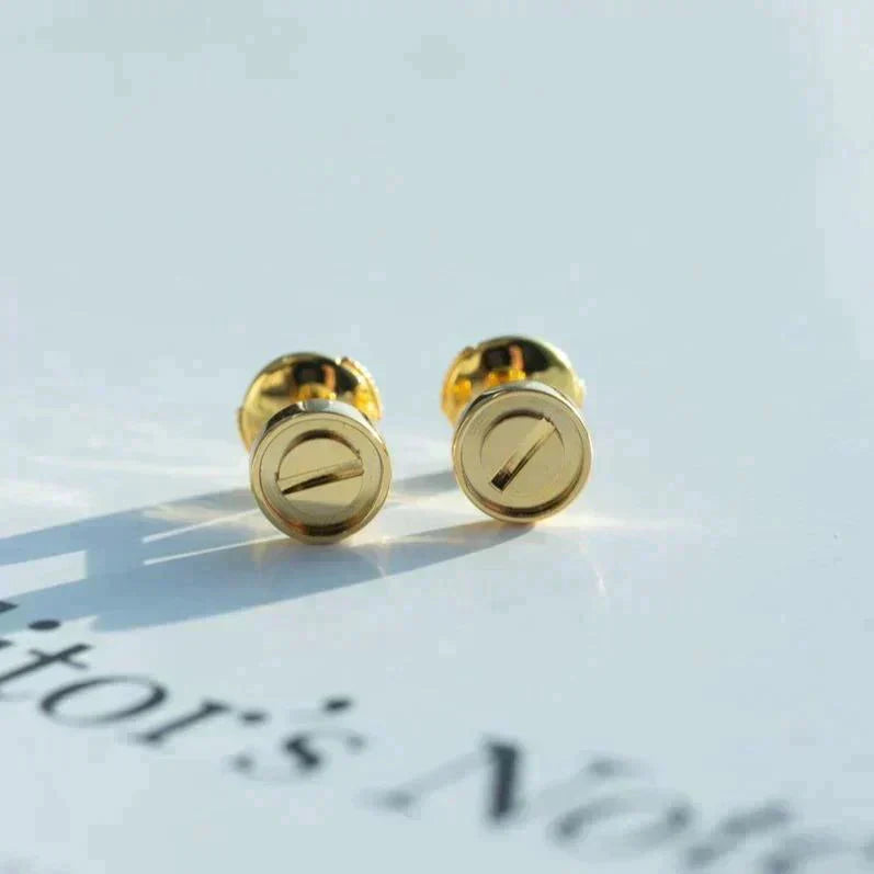 [kincade]LOVE EARRINGS GOLD 10MM