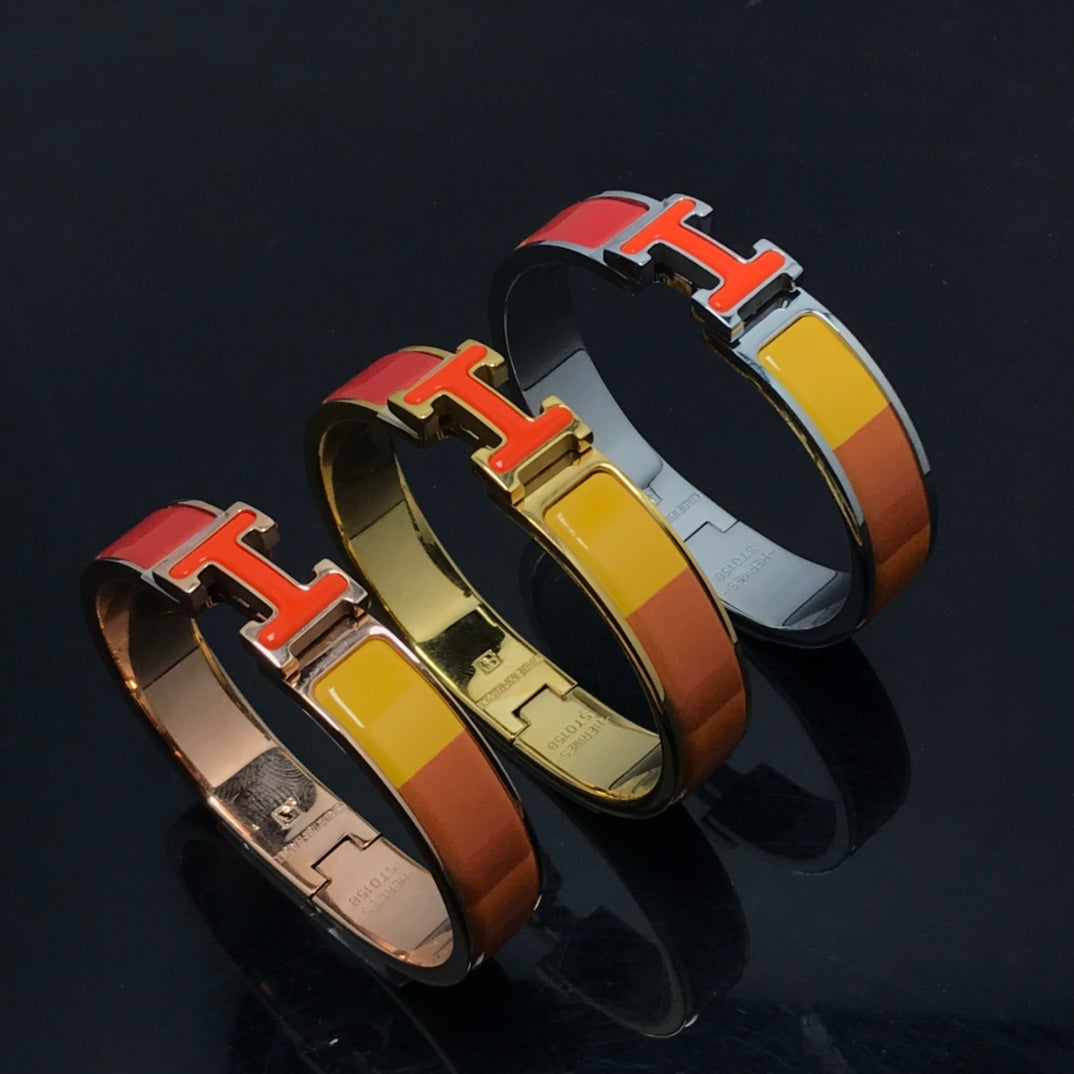 [kincade]H ARMBAND ORANGE REGENBOGEN KERAMIK