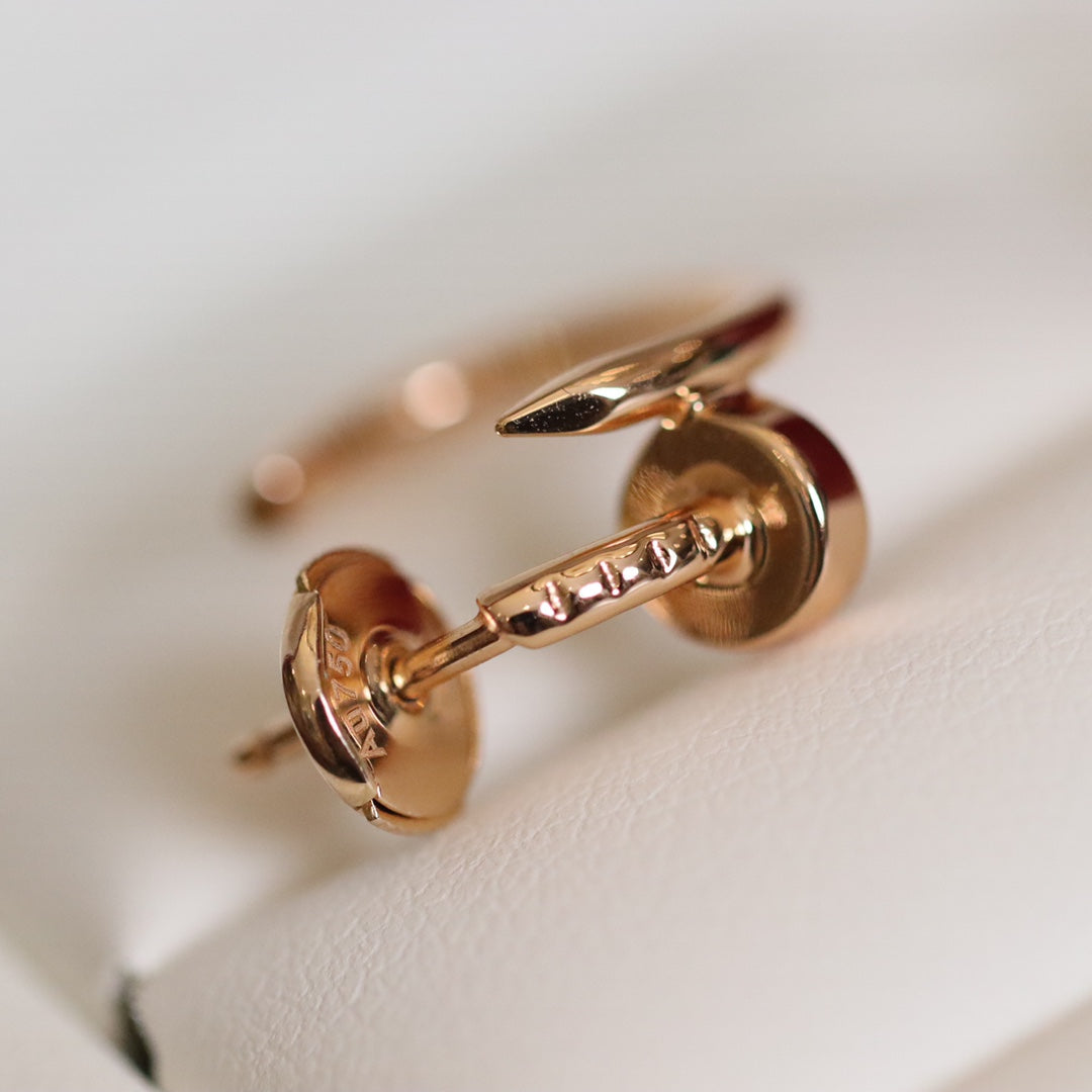 [kincade]JUSTE EARRINGS PINK GOLD