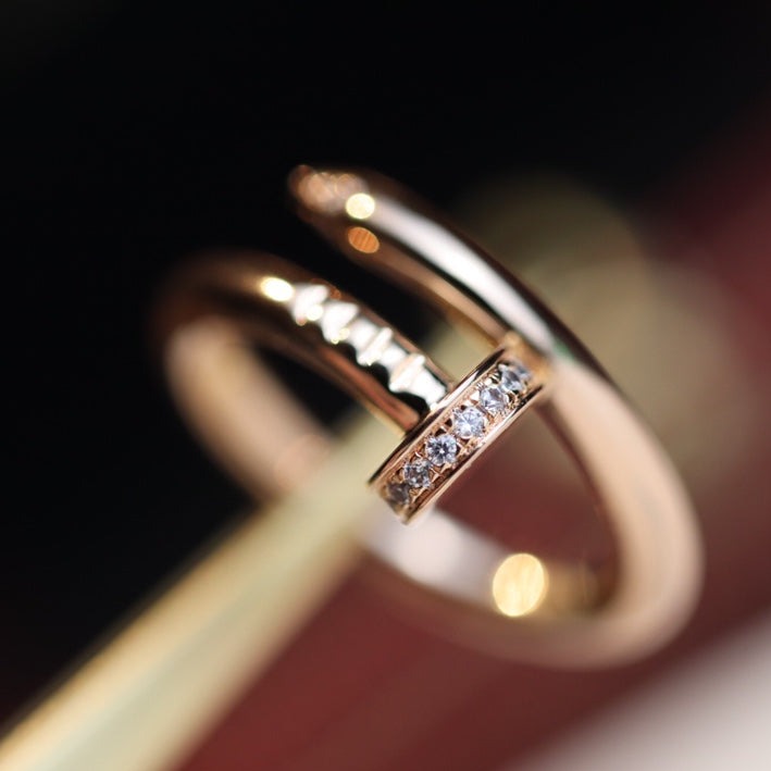 [kincade]JUSTE RING 2,65 MM ROSGOLD DIAMANT