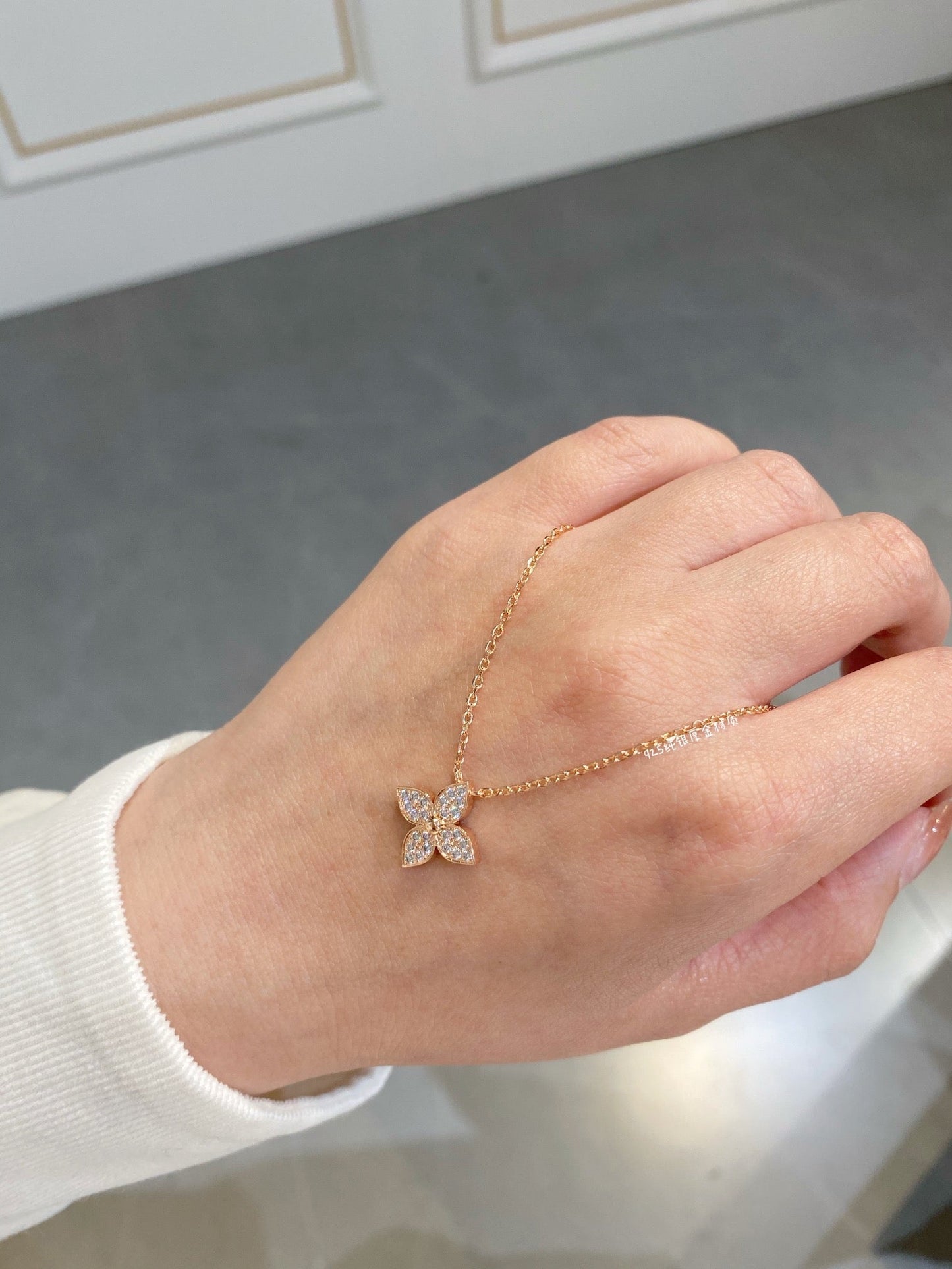 [kincade]STAR DIAMOND NECKALCE