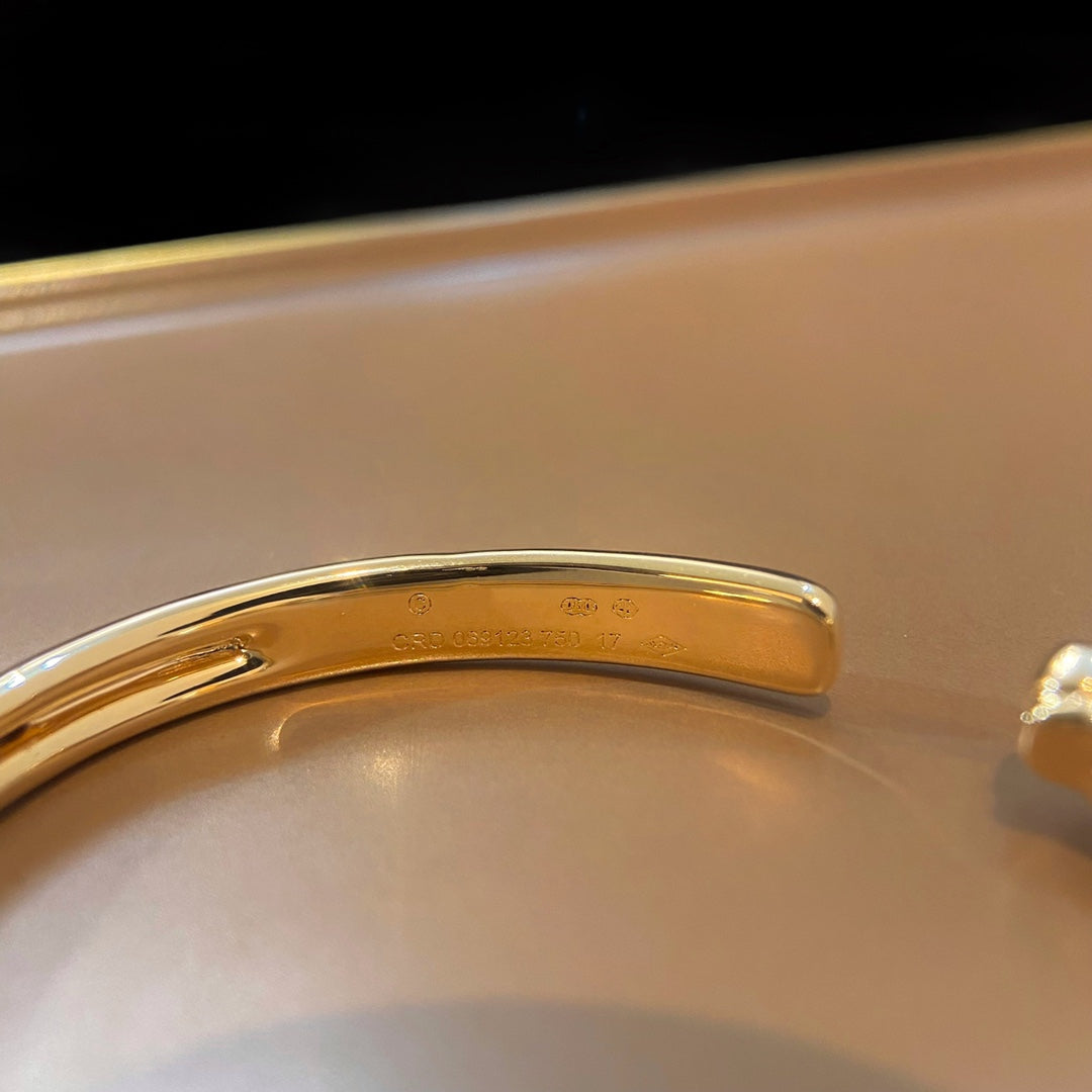 [kincade]PANTHERE GOLD OPEN BRACELET