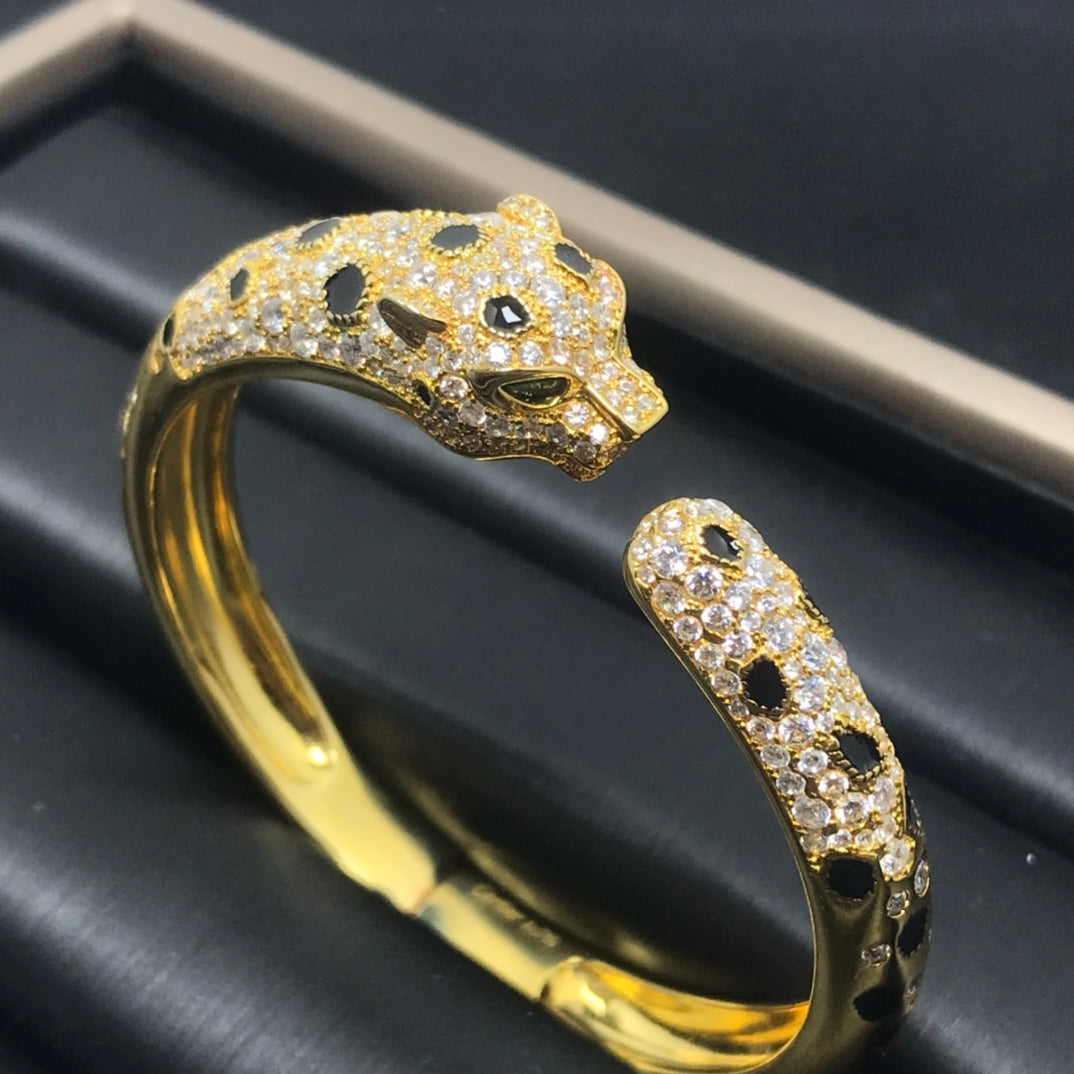 [kincade]PANTHERE BIG BRACELET DIAMONDS