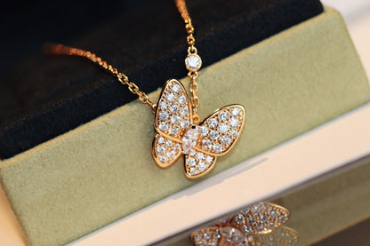 [kincade]BUTTERFLY DIAMOND NECKLACE