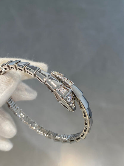 [kincade]SERPENTI BRACELET DIAMONDS SILVER