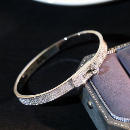 [kincade]KELLY BRACELET DIAMOND PAVED