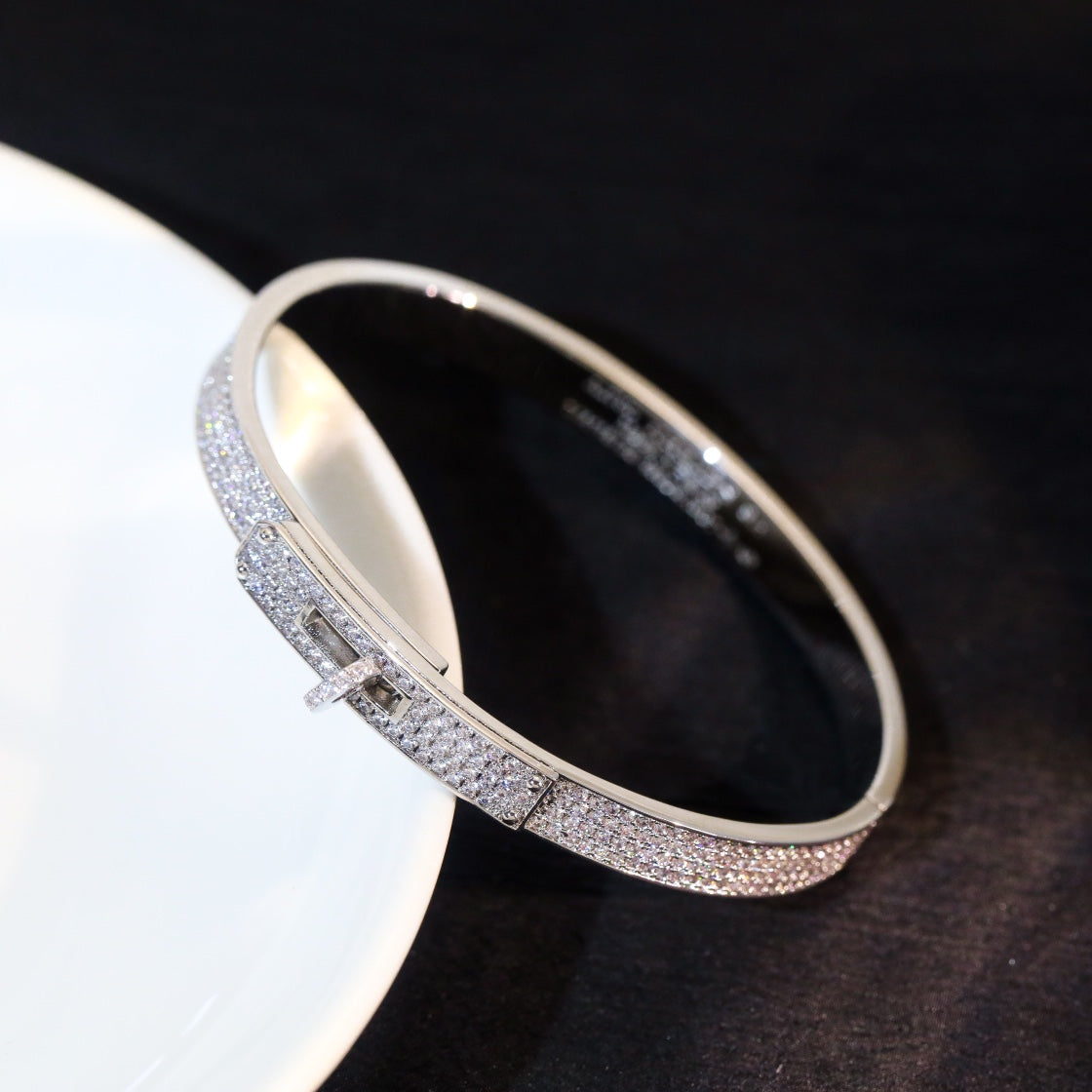 [kincade]KELLY BRACELET DIAMOND PAVED