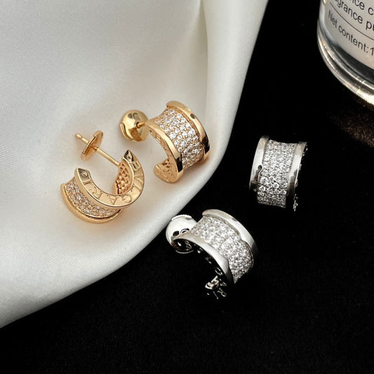 [kincade]ZERO 1 DIAMOND PAVED EARRINGS