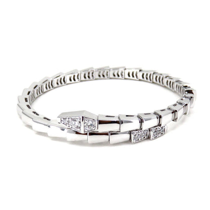 [kincade]SERPENTI ARMBAND DIAMANTEN SILBER