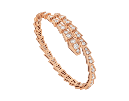 [kincade]SERPENTI ARMBAND 6,8 MM ROSGOLD DIAMANT 