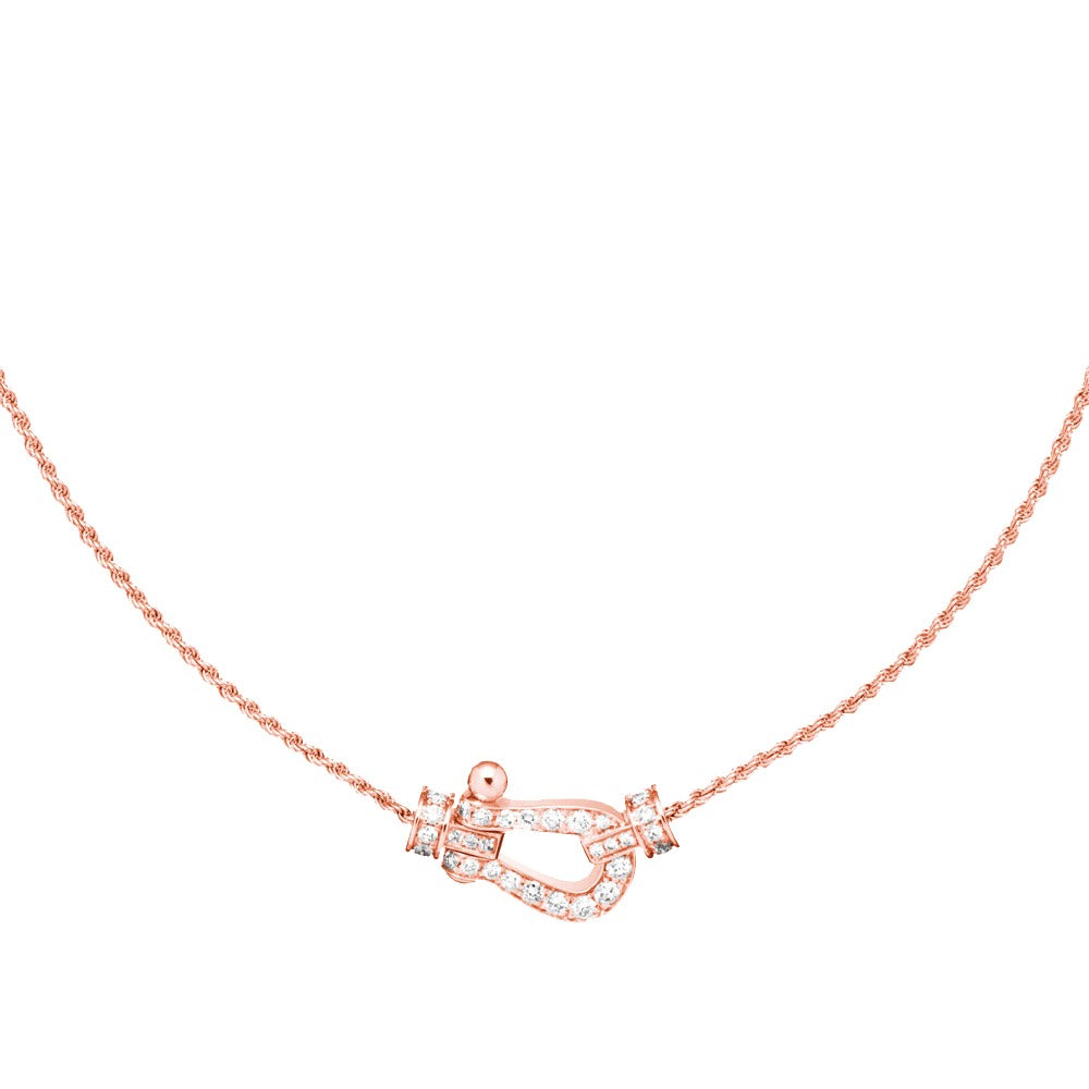 [kincade]FORCE 10 PINK GOLD DIAMOND NECKLACE