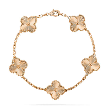 [kincade]CLOVER 5 FLOWERS LASER BRACELET