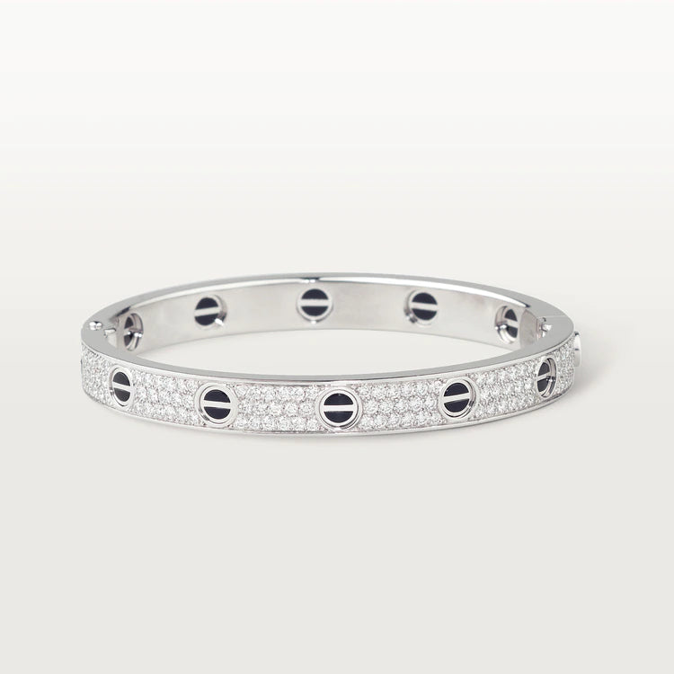 [kincade] LIEBE ARMBAND 6,1 MM DIAMANTBESATZTE KERAMIK 