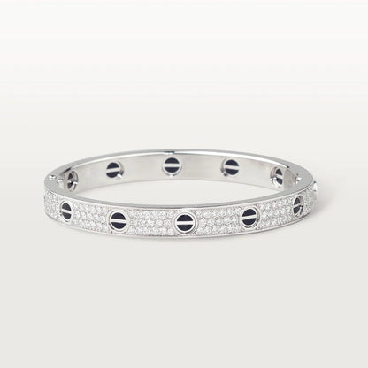 [kincade] LIEBE ARMBAND 6,1 MM DIAMANTBESATZTE KERAMIK 