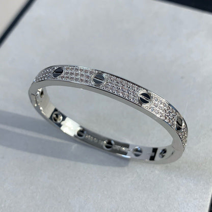 [kincade] LIEBE ARMBAND 6,1 MM DIAMANTBESATZTE KERAMIK 