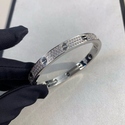 [kincade] LIEBE ARMBAND 6,1 MM DIAMANTBESATZTE KERAMIK 