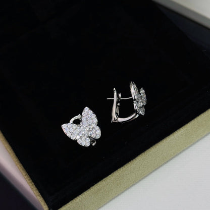 [kincade]BUTTERFLY ALL DIAMOND EARRINGS